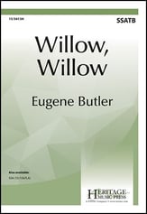 Willow, Willow SSATB choral sheet music cover